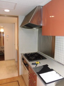 扉がキレイなキッチン　トクラスBerryにお取替え